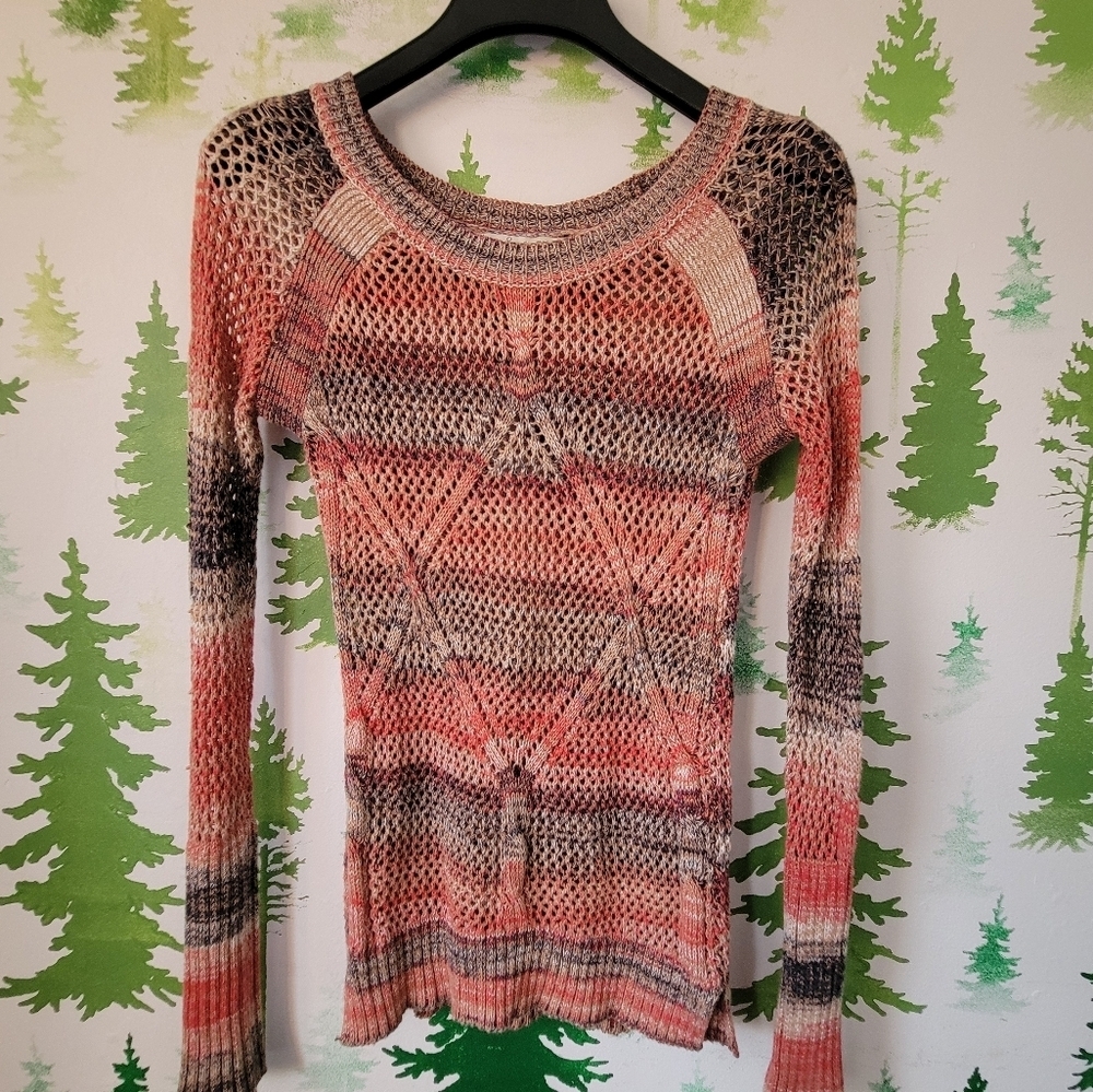 American Rag Crochet Sweater.